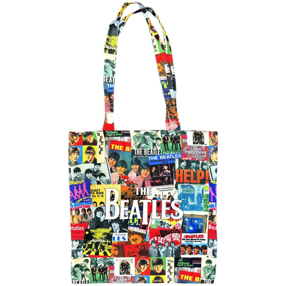 The Beatles - Single Covers Schoudertas/Shopper - Multicolours